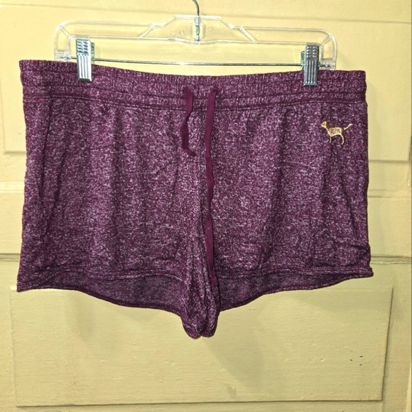 Victoria's Secret PINK Purple Soft Lounge Shorts Size: Large - Picture 1 of 3